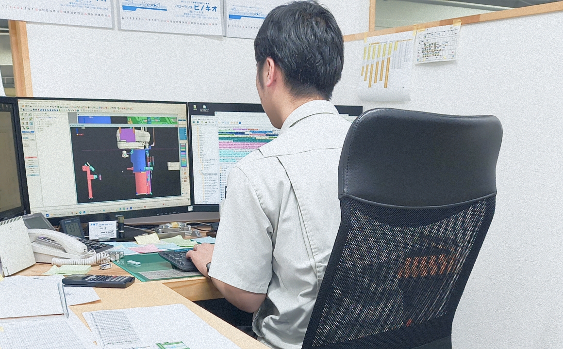 モノづくりのやりがいを日々実感しています